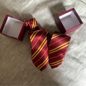 SOLD Set of TWO Harry Potter Gryffindor Halloween Costume Ties